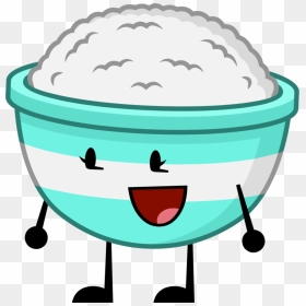 Rice Bowl Updated By Jimmyturner96 - Bowl Of Rice With A Face Clipart, HD Png Download - rice bowl png