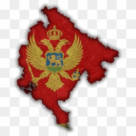 Serbia Montenegro Flag New, HD Png Download - blank crest png
