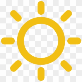 Mow In The Right Weather - Sunny Weather Icon Png, Transparent Png - sunny png