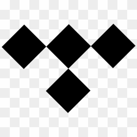 Black Tidal Logo Png, Transparent Png - tidal icon png