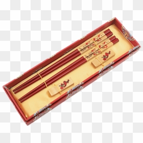 Chopsticks In Box - Wood, HD Png Download - chopstick png