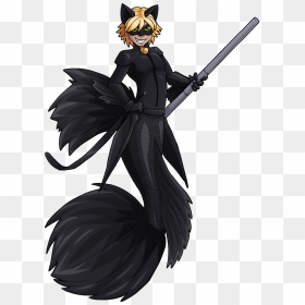 Comics , Png Download - Merman Cat Noir, Transparent Png - chat noir png