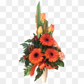 Cut Bouquet Transvaal Flower Design Daisy Floral Clipart - Bouquet, HD Png Download - daisy flower png
