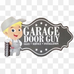 Your Garage Door Guy - Auto Parts, HD Png Download - cartoon door png
