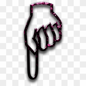 Computer Icons Arrow Clip Art - Arrow Pointing Down, HD Png Download - cool arrow png