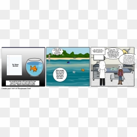Cartoon, HD Png Download - dead fish png
