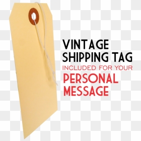 Paper Bag, HD Png Download - vintage tag png