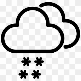 Snow Shower - Rainy Icon Transparent Background, HD Png Download - snow icon png