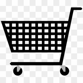 Vector Illustration Of Supermarket Grocery Store Shopping - Shopping Cart, HD Png Download - grocery cart png