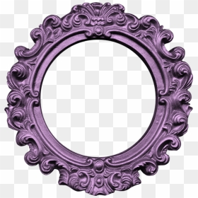 Transparent Purple Frame Png - Pink Mirror Png, Png Download - purple frame png