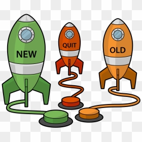 Cartoon, HD Png Download - cartoon rocket png