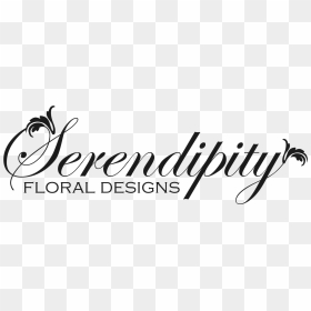 Serendipity Floral Designs Serendipity Floral Designs - Calligraphy, HD Png Download - floral designs png