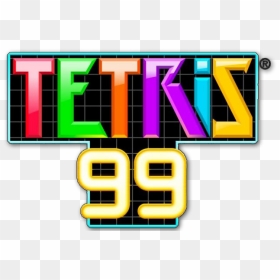 Tetris 99 Logo Png, Transparent Png - tetris png