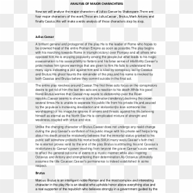 Romeo And Juliet Text Response Essay, HD Png Download - julius caesar png