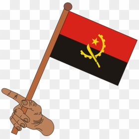 Bandeira De Angola Em Png, Transparent Png - bandeira eua png