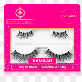 Pinky Goat Lashes Day To Night Duo Pack, HD Png Download - eye lash png