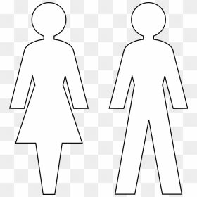 Toilet Sign White Png, Transparent Png - bathroom icon png