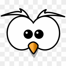 Clipart Owl Eyes, HD Png Download - beak png