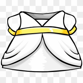 Snow Fairy Dress Clothing Icon Id 4123 - Club Penguin Princes Dress, HD Png Download - dress icon png
