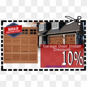 American Joe Garage Repair 10 Percent Off Garage Door - Poster, HD Png Download - garage png