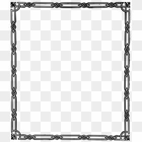 Transparent Simple Frame Vector Png - Line Art, Png Download - simple frame png