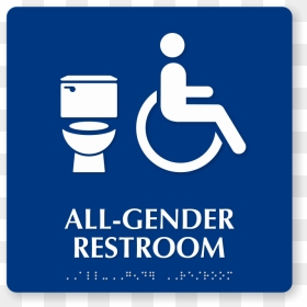 Restroom Sign, HD Png Download - bathroom icon png