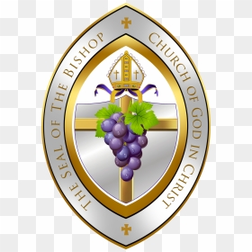 Cogic Bishop Seal, HD Png Download - church of god logo png