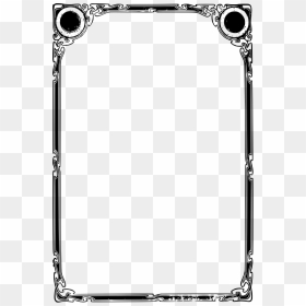 Old Simple Frame - Circle, HD Png Download - simple frame png
