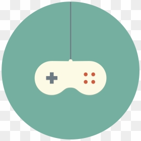 Joystick Clipart Game Icon - Control Game Png Icon, Transparent Png - circle game png