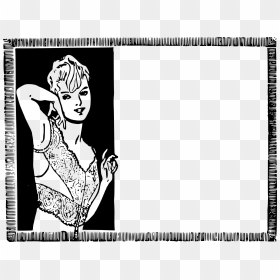 Simple Lady Frame Clip Arts - Sexy Frame, HD Png Download - simple frame png