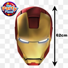 Iron Man Head Png, Transparent Png - iron man mask png