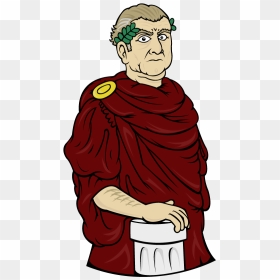 Transparent Julius Caesar Clipart - Julius Caesar Cartoon Transparent, HD Png Download - julius caesar png