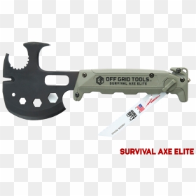 Sae 7 2 - Off Grid Tools Survival Axe, HD Png Download - hatchet png