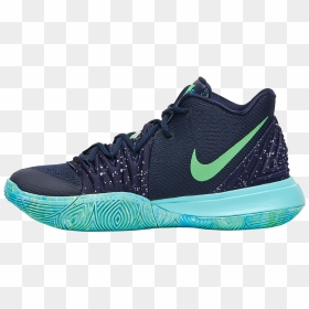 Nike Kyrie 5 Blue Green - Sneakers, HD Png Download - kyrie png