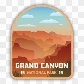 Grand Canyon National Park Sticker - Grand Canyon Stickers, HD Png Download - canyon png