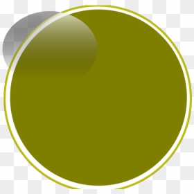 Glossy Olive Green Button Png Icons - Circle, Transparent Png - green button png