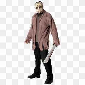 Jason Friday The 13th Costume, HD Png Download - jason voorhees mask png