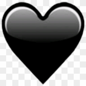 Black Heart Emoji Whatsapp , Png Download - Black Heart Emoji Whatsapp, Transparent Png - emoji whatsapp png