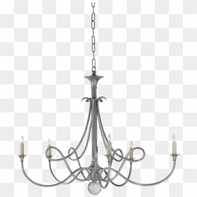 Chandelier Drawing Design - Curvy Chandelier, HD Png Download - chandeliers png