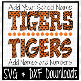 Free Tigers * Spirit Wear * Spirit Shirt Cutting File - Poster, HD Png Download - tiger silhouette png