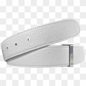 White Ostrich Texture Leather Belt - Belt, HD Png Download - white texture png
