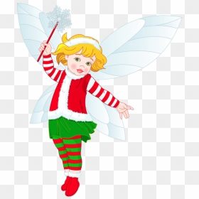 Christmas Fairy Transparent Background, HD Png Download - elf clipart png