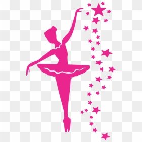 Bailarina De Ballet Silueta Rosa , Png Download - Silueta De Bailarina De Ballet, Transparent Png - bailarina png