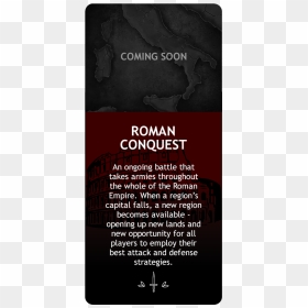Roman Conquest Type - Boca Rosa, HD Png Download - roman png