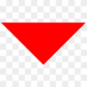 Red Arrow Down - Red Arrow Down Svg, HD Png Download - red down arrow png