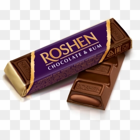 Baton Rum 43g - Roshen Chocolate, HD Png Download - candy bar png