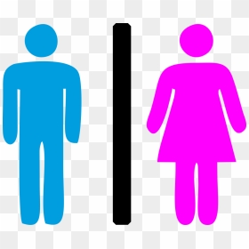 Men And Women Icon, HD Png Download - bathroom icon png