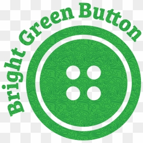 Go To The Bright Green Button Website - Circle, HD Png Download - green button png