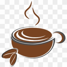 Coffee Shop Logos Free, HD Png Download - coffee vector png