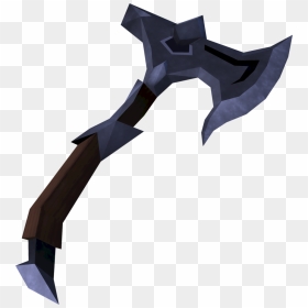 The Runescape Wiki - Mithril Axe, HD Png Download - hatchet png
